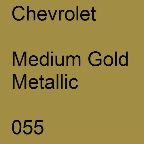 Chevrolet, Medium Gold Metallic, 055.